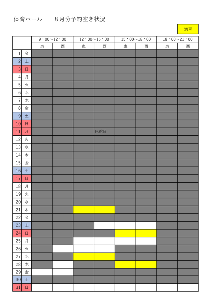 ８月のサムネイル
