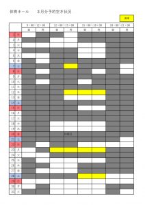 3月のサムネイル