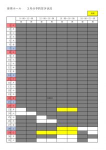 3月のサムネイル